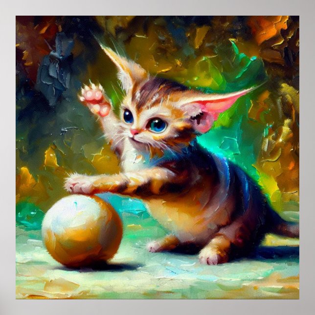 Poster Dwelf Cat (Frente)