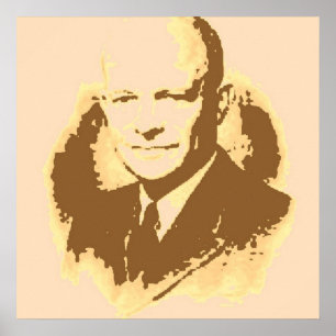 Pôster Dwight D Eisenhower