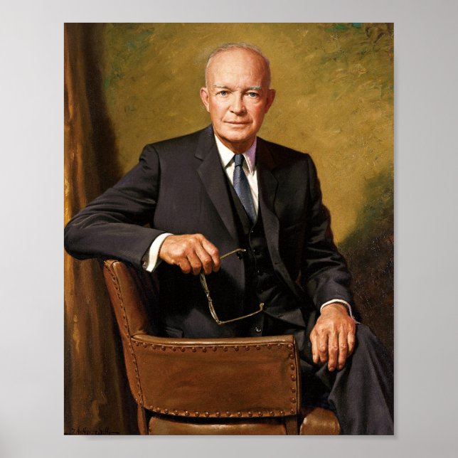 Pôster Dwight D. Eisenhower (Frente)