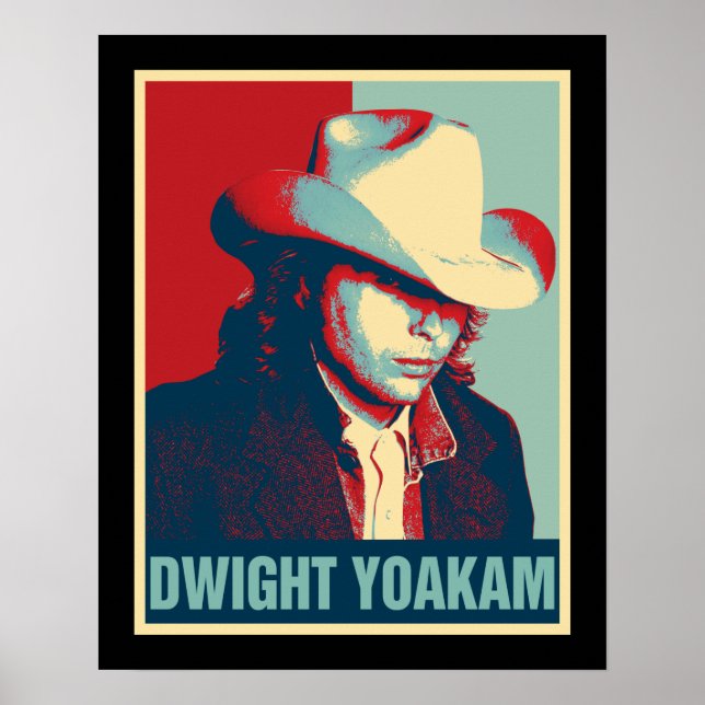 Poster Dwight Yoakam Retro Hope Style Gift Para Fans.png (Frente)