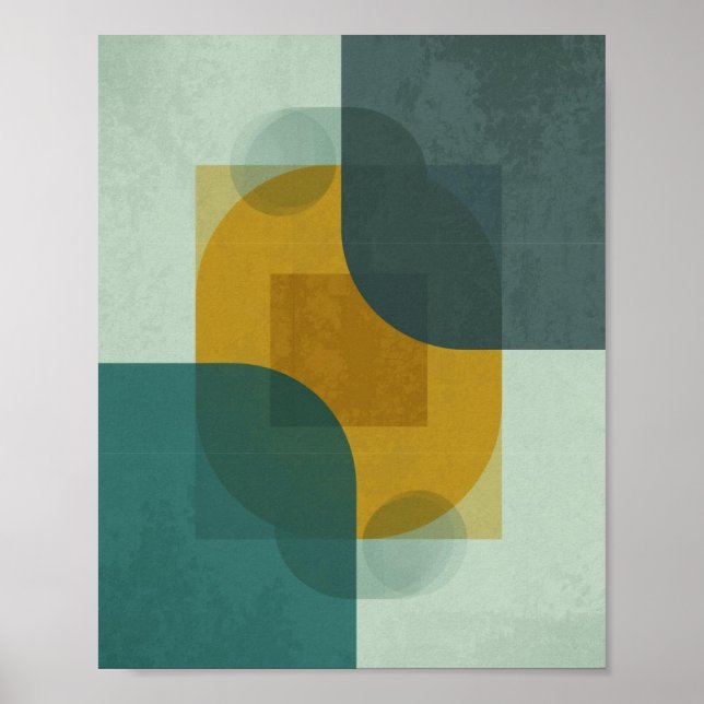 Poster Dynamic Geometric Overlap (Frente)