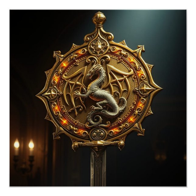 Pôster Dynastisches Erbe – Das goldene Drachensiegel   (Frente)