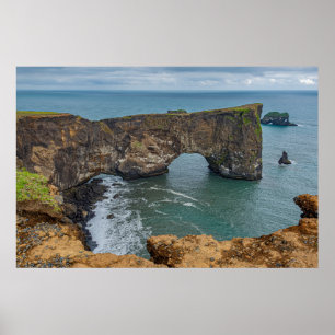 Poster Dyrhólaey Islândia