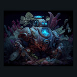 Poster Dystopian Robot e Plantas<br><div class="desc">Dystopian Robot e Plantas</div>