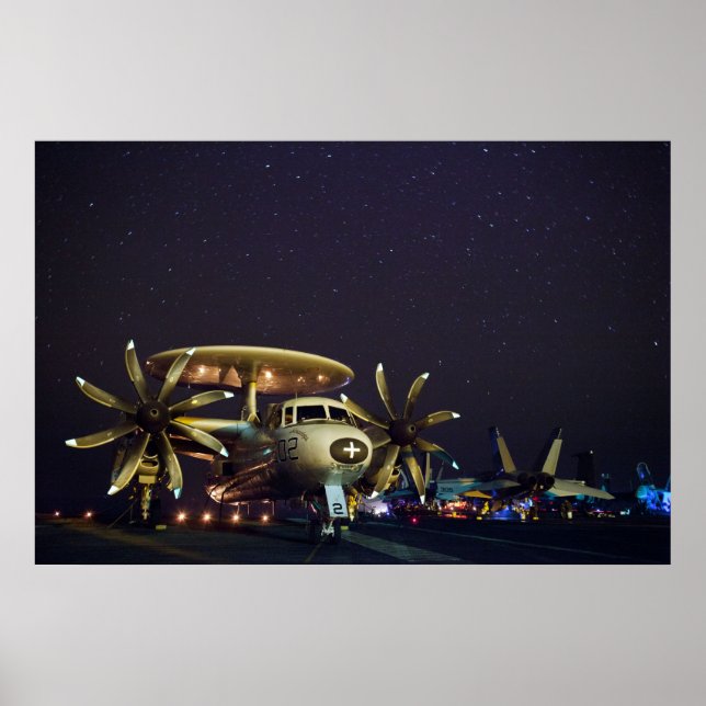 Pôster E-2C Hawkeye (Frente)
