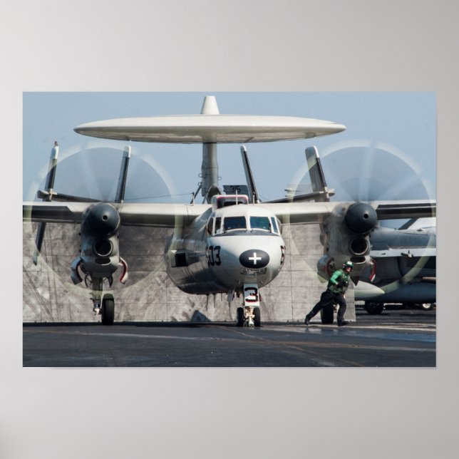 Poster E-2C Hawkeye (Frente)