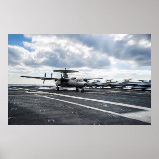 Poster E-2C Hawkeye (Frente)