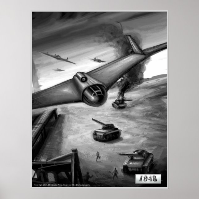 Pôster E-555 Bombing Run (Frente)