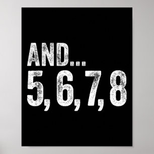 Poster E 5 6 7 8 Dançarinas De Professores