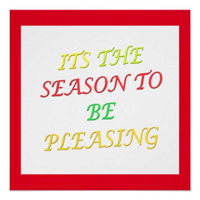 Pôster É A agradável época natalícia Logotipo misturado (Frente)