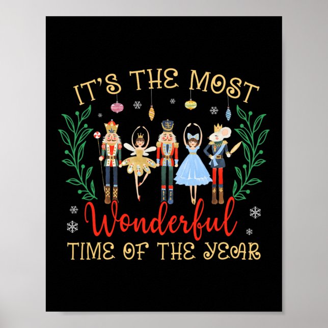 Poster É A Época Mais Maravilhosa Do Ano Do Nutcracker (Frente)