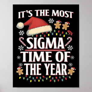 Poster É A Época Mais Sigma Do Ano, Um Natal Engraçado