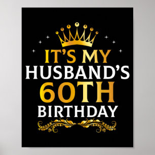 Poster É a Ilustração de 60 Anos do Marido