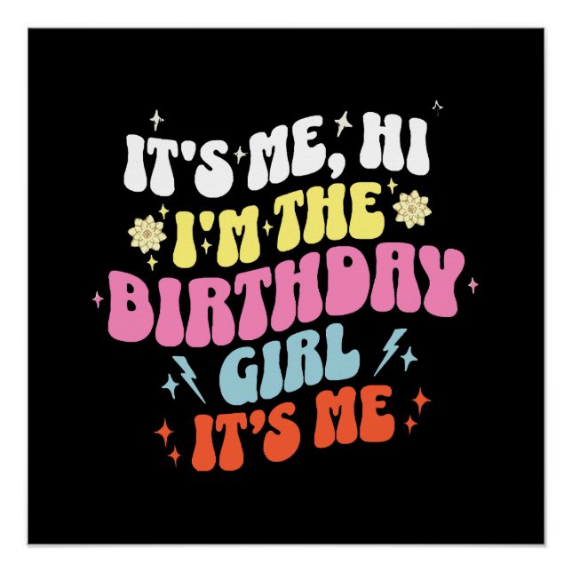 Pôster É a Minha Festa de Aniversário Garotas (Frente)