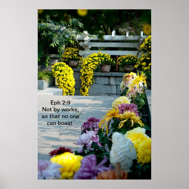 Pôster E a paz de Deus. (Frente)