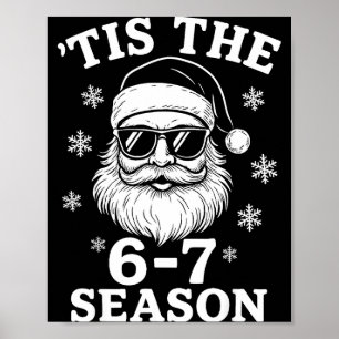 Poster É a Temporada 67 Garoto do Papai Noel Natal Six Se
