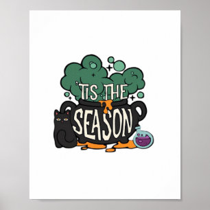 Poster É a Temporada Clássica Minimal Simples