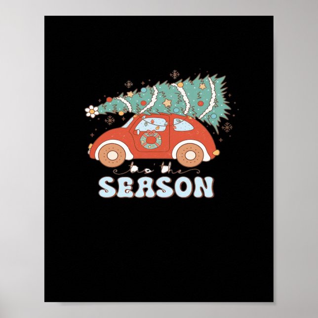 Poster É a Temporada Minimal Limpo (Frente)