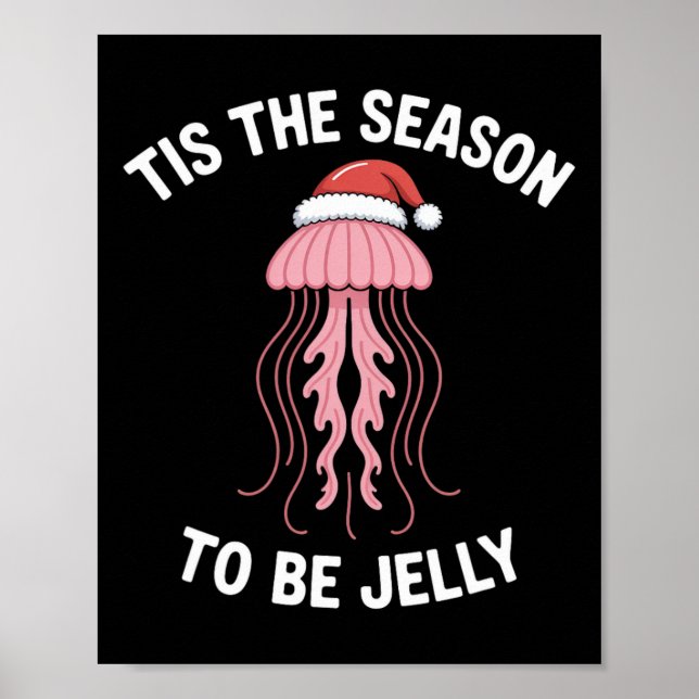 Poster É a Temporada para Ser Geléia de Natal  (Frente)