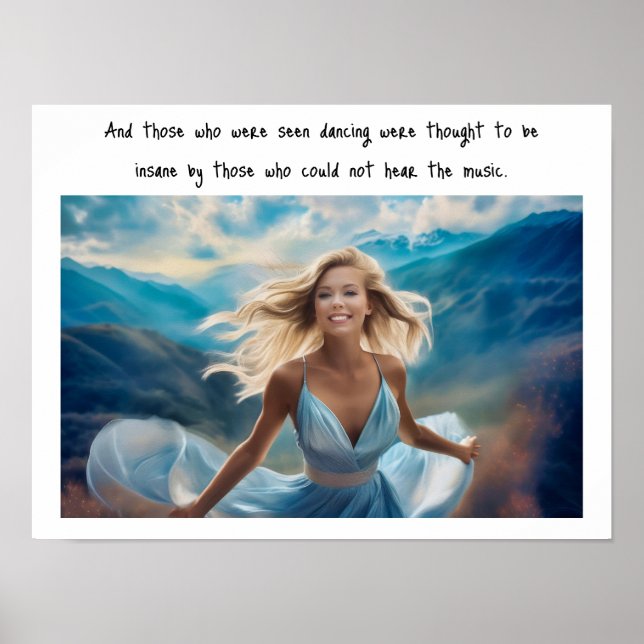 Poster E aqueles que foram vistos dançando *** (Frente)