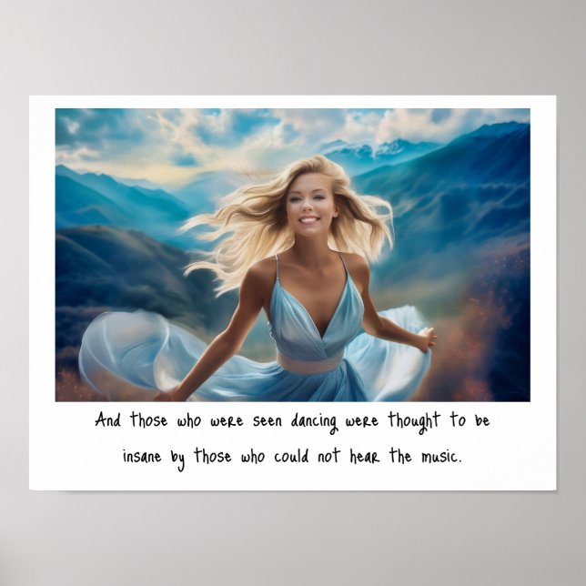 Poster E aqueles que foram vistos dançando *** (Frente)