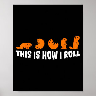 Poster É Assim Que Eu Rolo Groundhog Dia Do Rato Almiscar