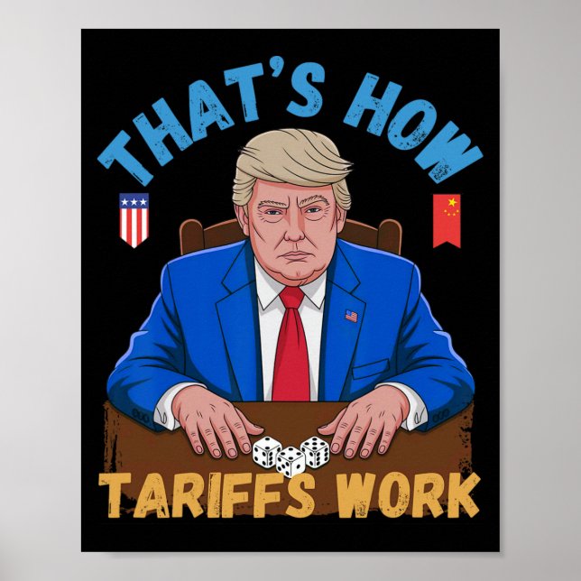 Poster É assim que os Tarifas funcionam como um sofistica (Frente)