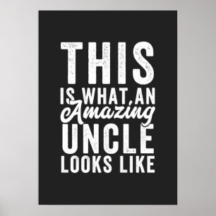 Poster É assim que um tio incrível se parece