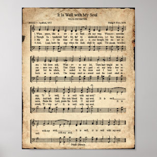 Poster É bom com meu hino de almas