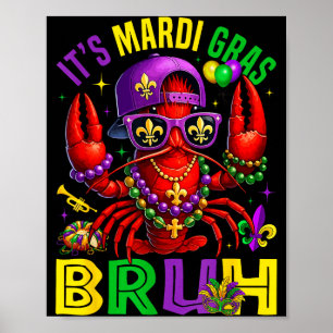 Poster É Carnaval Bruh Lagostim & Contas Terça Gorda