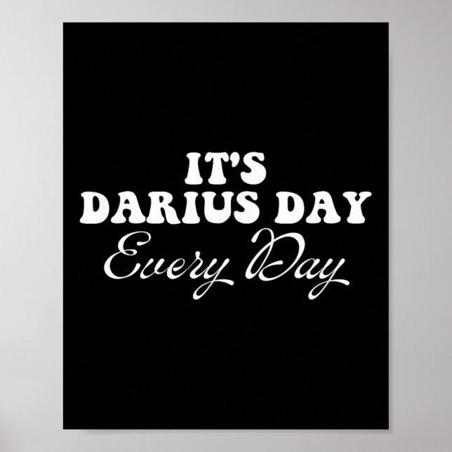 Poster É Darius Day Engraçado Meme - Celebre Love4 (Frente)