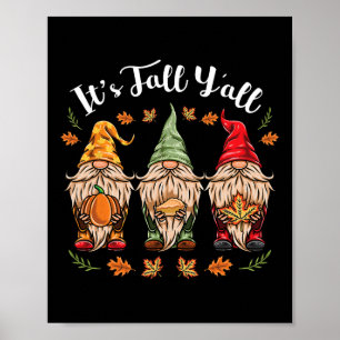 Poster É Dia de Ação de Graças A Todos Os Gnomos