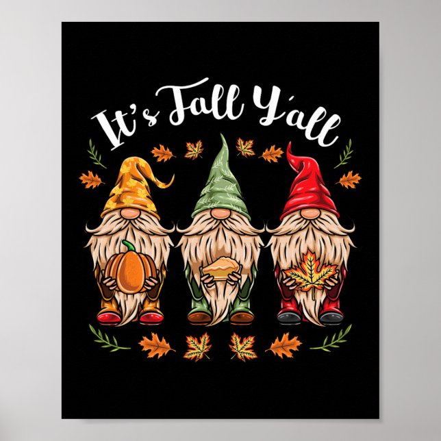 Poster É Dia de Ação de Graças A Todos Os Gnomos (Frente)