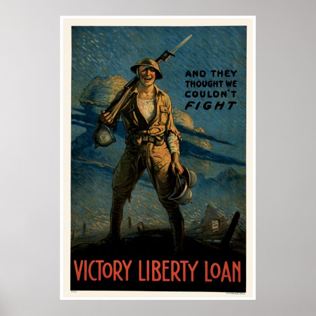 Pôster E eles pensaram que não podíamos lutar (Frente)