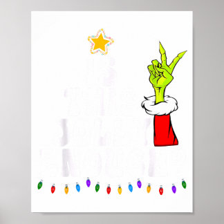 Poster É Esta Árvore de Natal Verde Alegre o Suficiente L
