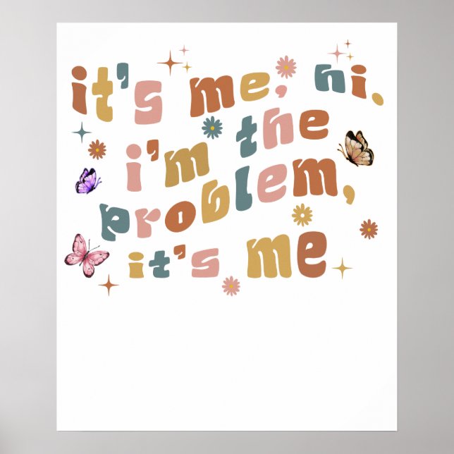 Poster é eu, oi, eu sou o problema, é eu.png (Frente)