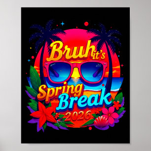 Poster É férias de primavera 2026 turma de férias em famí