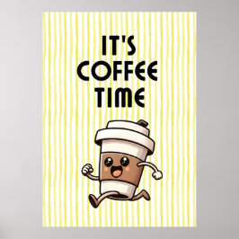 Poster É hora do café