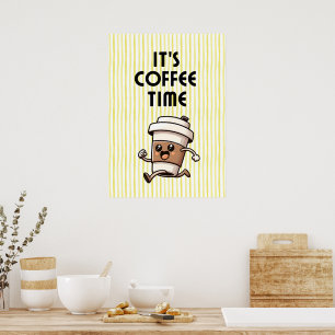 Poster É hora do café