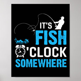 Poster É hora do peixe em algum lugar