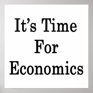 Pôster É hora para a economia