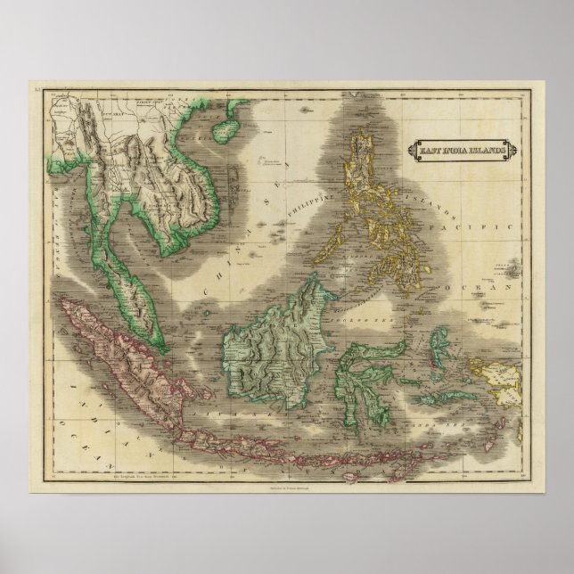 Poster E Ilhas Índia (Frente)
