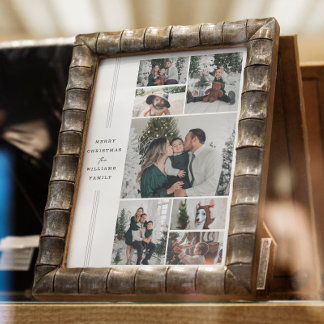 Poster e Impressão de Fotografias da Família Natal