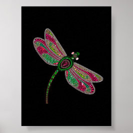 Poster e Impressão únicos - Flor artístico para mo