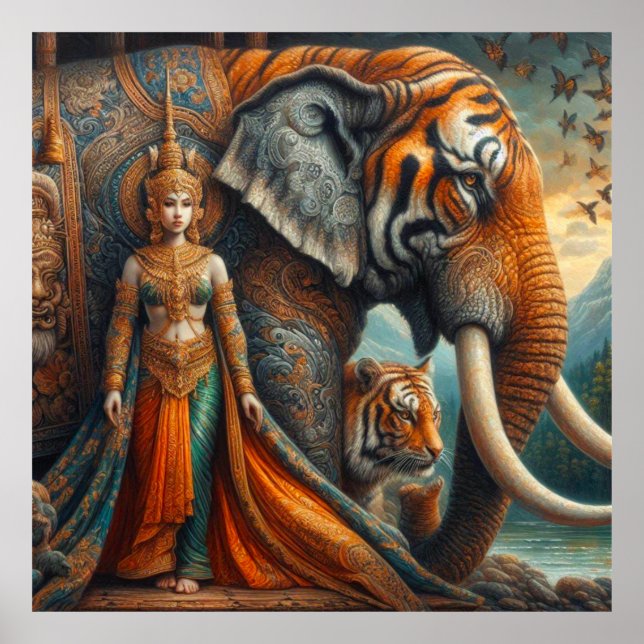 Poster e Impressões espirituais (Frente)