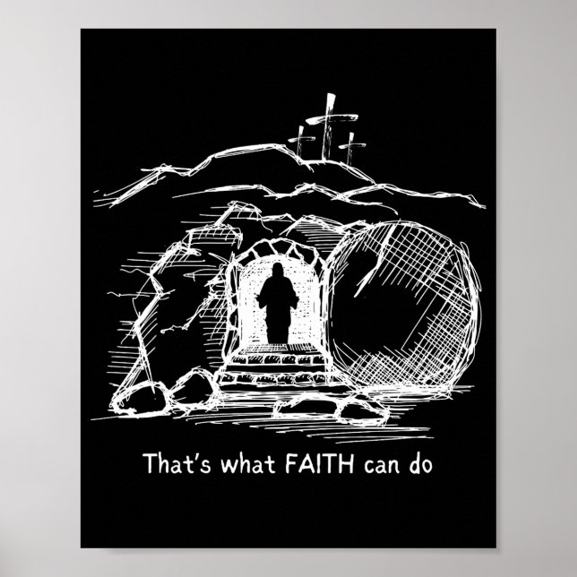 Poster É isso que a fé pode fazer (Frente)