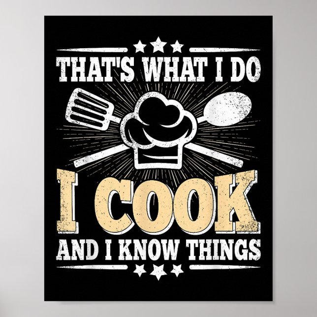 Poster É isso que eu cozinho e sei coisas engraçadas (Frente)