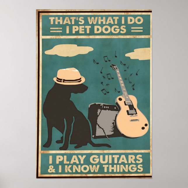 Poster É isso que faço, eu mando cão (Frente)