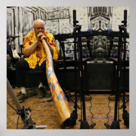 Poster E.J. Dourado Didgeridoo Protective