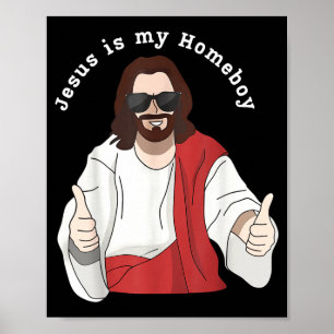 Poster É Jesus Cristão Religioso Fé Cristã
